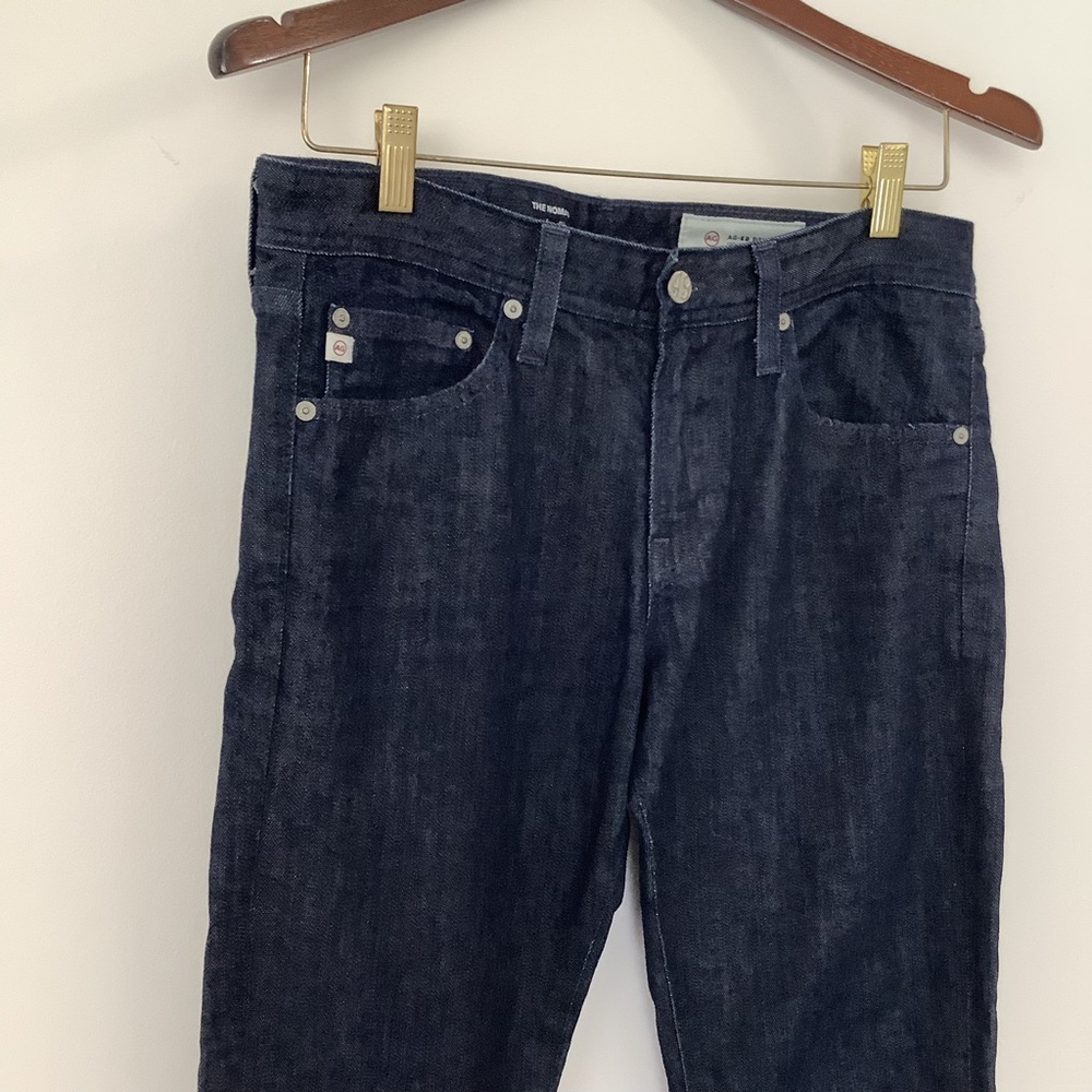 AG Adriano Goldschmied The Nomad Jeans Women’s 30 Mid Rise Slim Straight